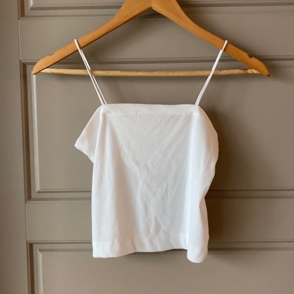 American Eagle Outfitters Tops - American Eagle White Crop Top